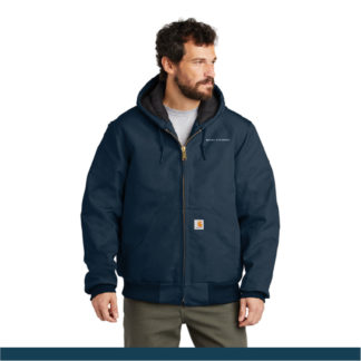 Carhartt ® Quilted-Flannel-Lined Duck Active Jacket