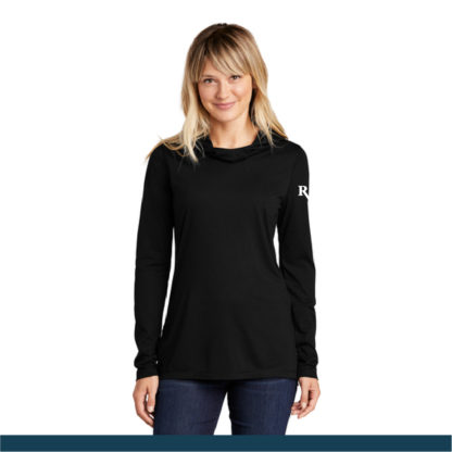 Sport-Tek ® Ladies PosiCharge ® Tri-Blend Wicking Long Sleeve Hoodie